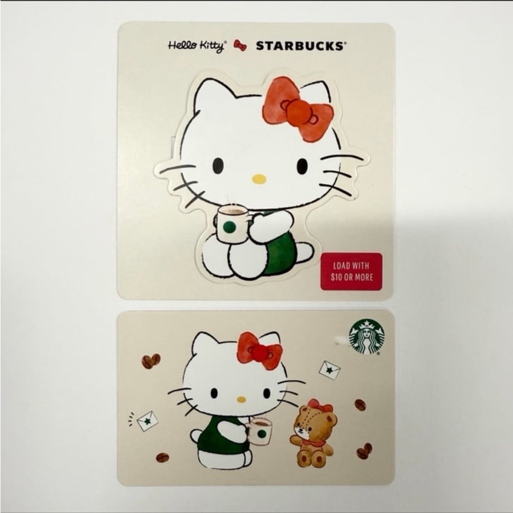 Starbucks x Hello Kitty Collectible Cards
